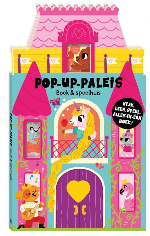 Boek & speelhuis - Pop Up Paleis