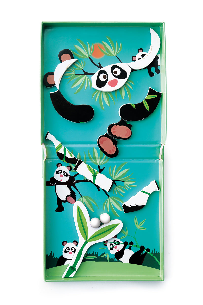 Scratch magnetic puzzel run panda