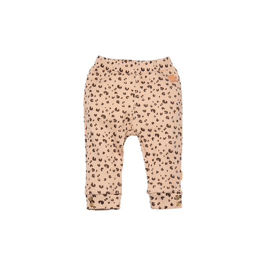 Pants Rib Leopard