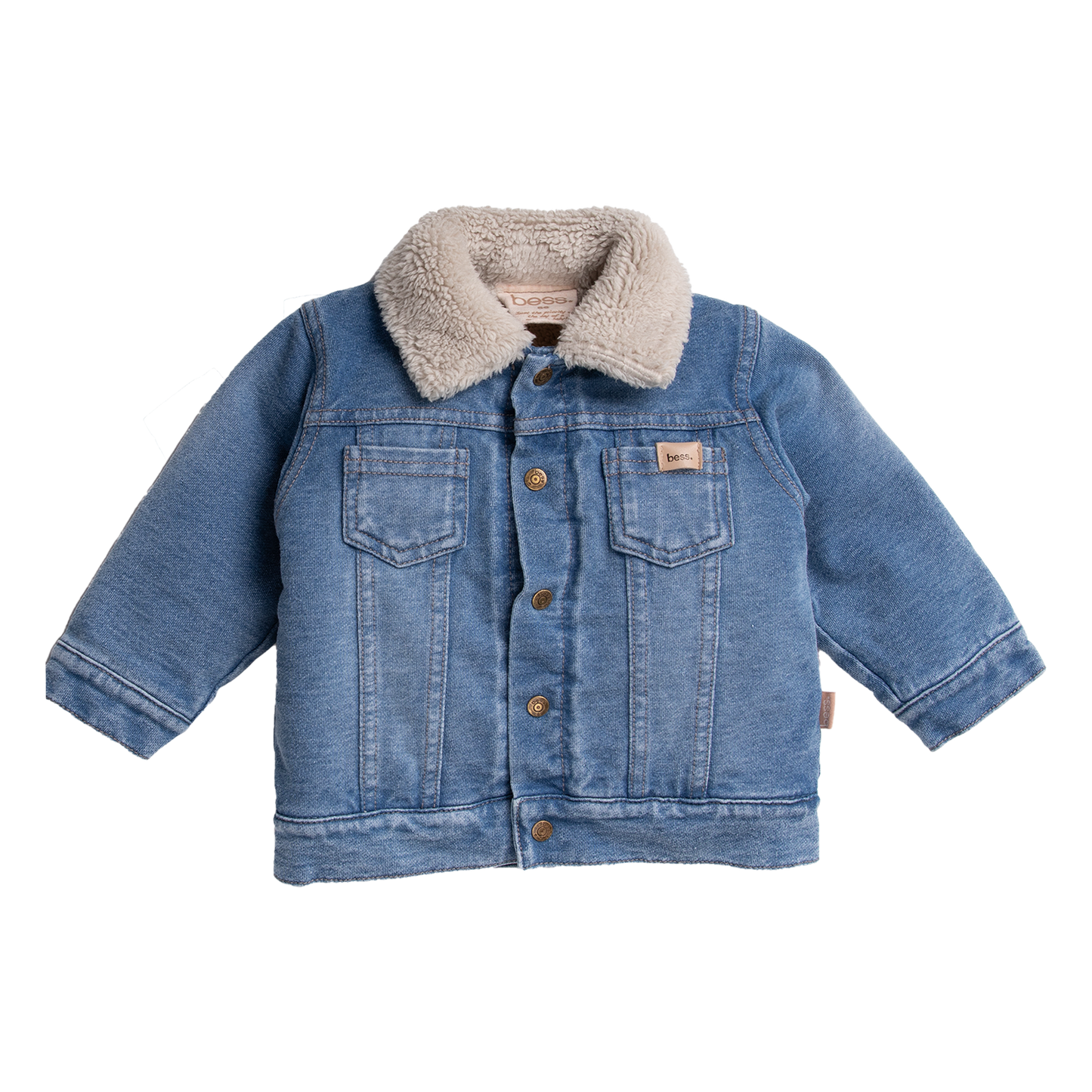 Jacket Denim Teddy