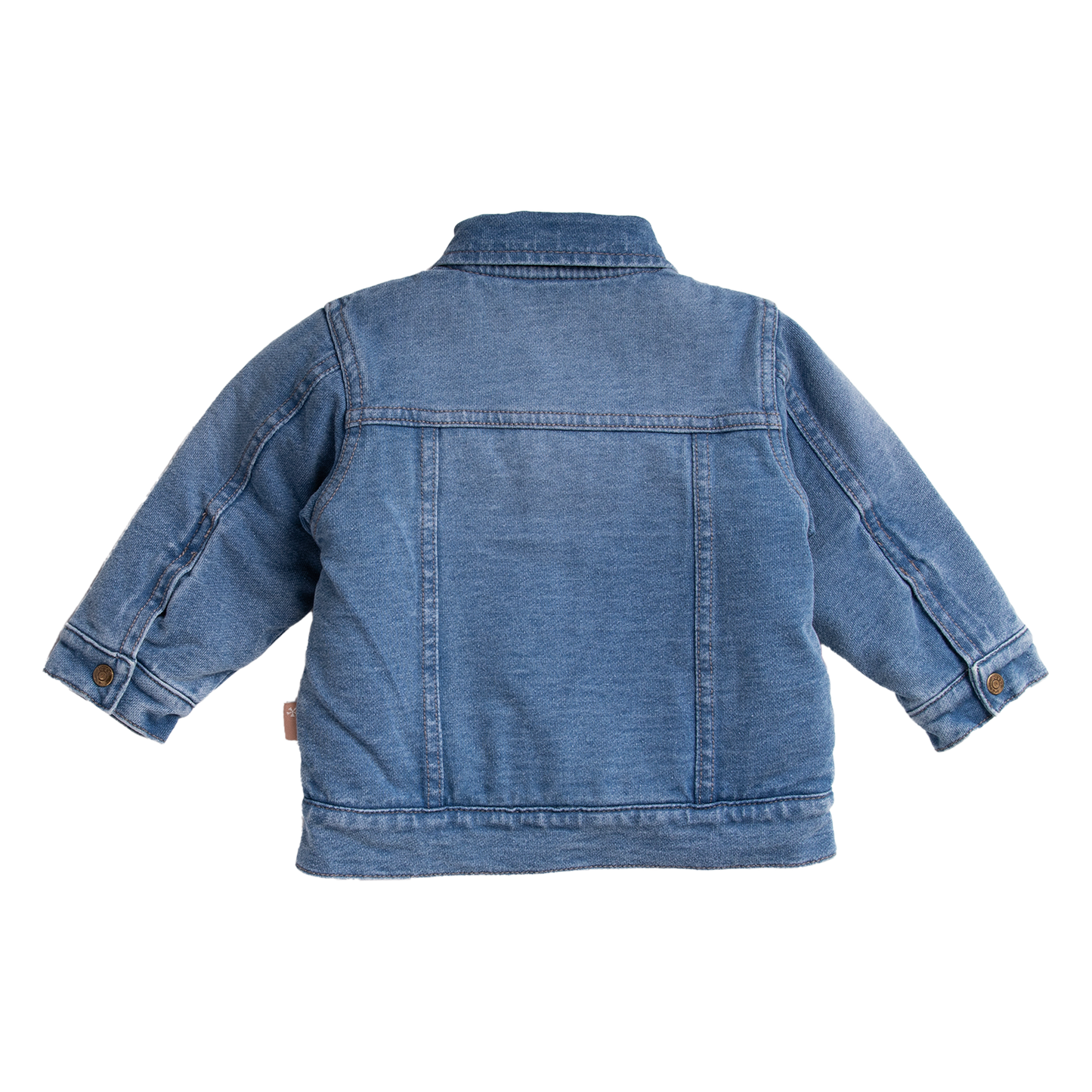 Jacket Denim Teddy Ruffles