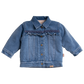 Jacket Denim Teddy Ruffles