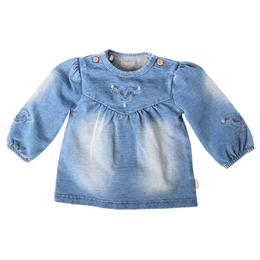 Blouse Denim Embroidery