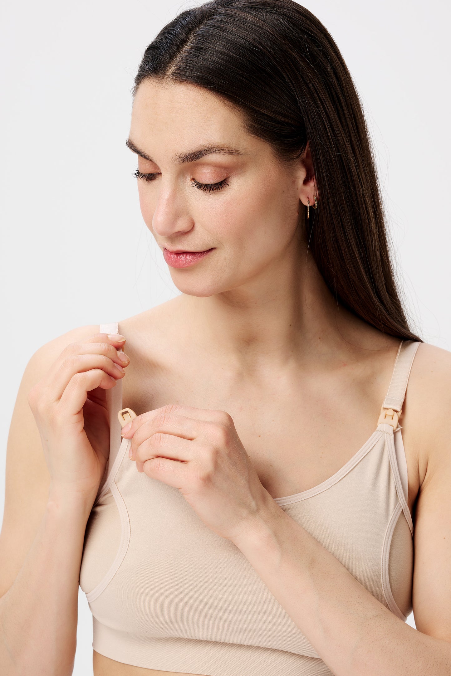 Mae seamless Sensil® pumping bra Huid
