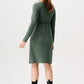 Dress Hollywood nursing long sleeve groen