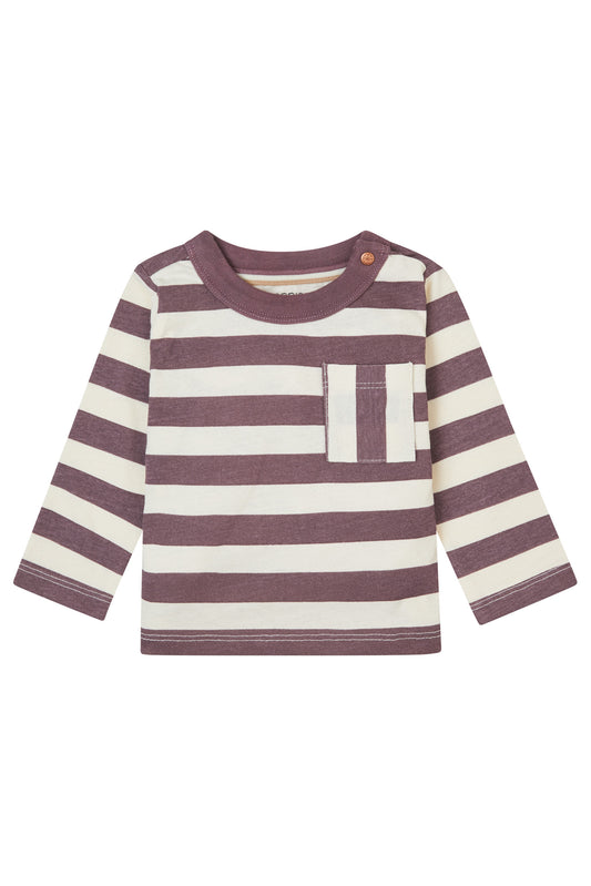 Boys Tee Givet long sleeve stripe