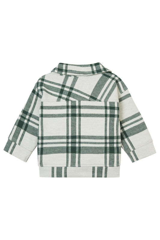 Boys Cardigan Grenade long sleeve knit check