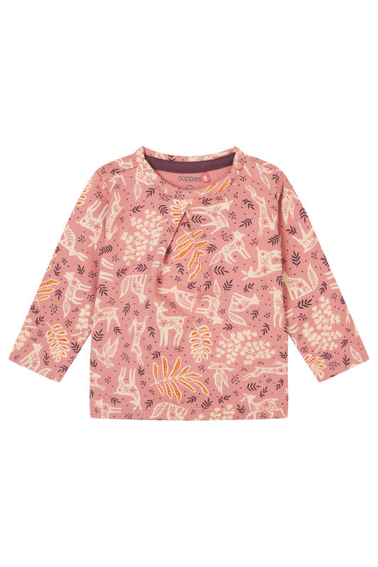 Girls Tee Fines long sleeve allover priny