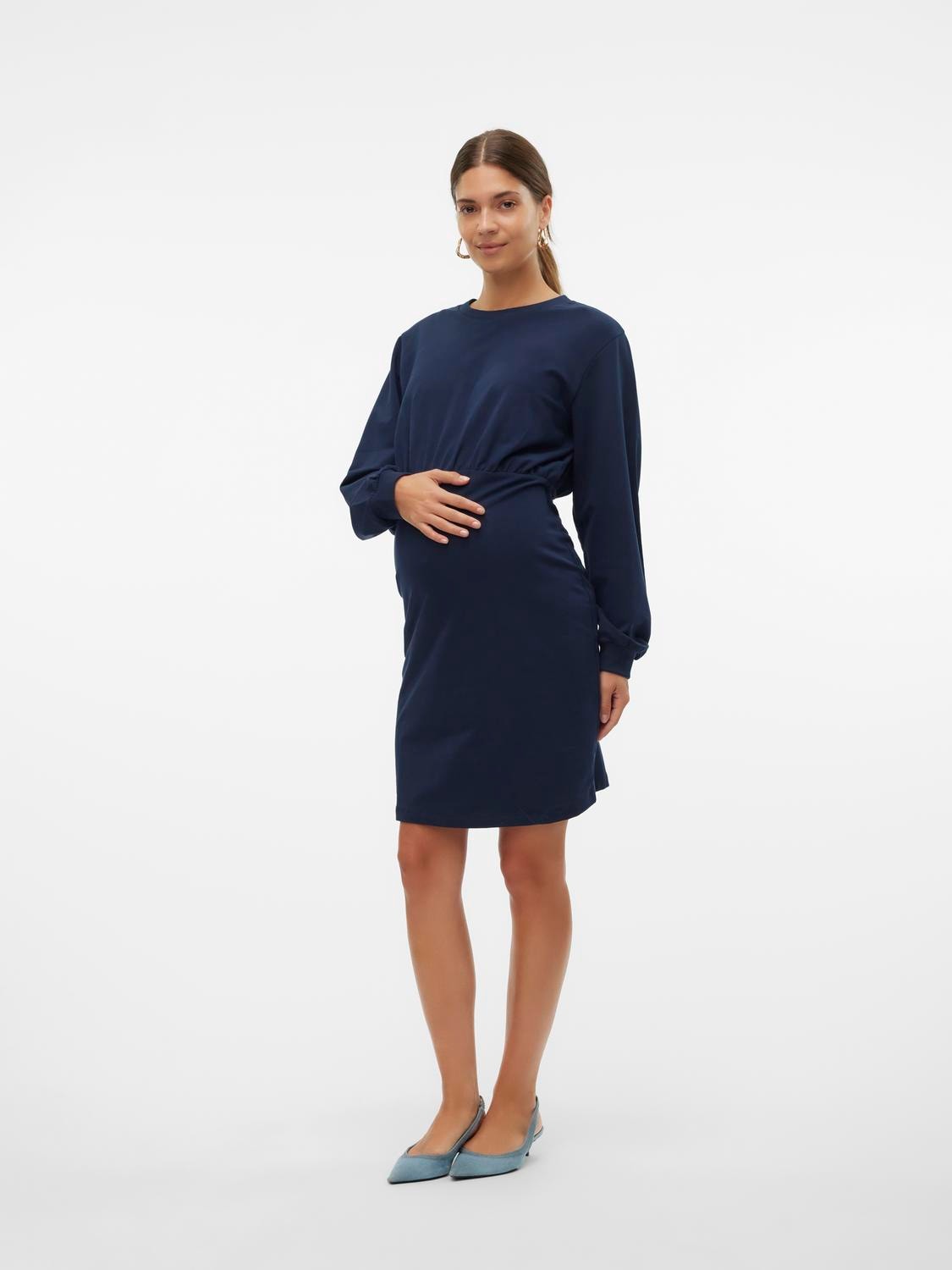 MLSINE LS SWEAT ABK DRESS