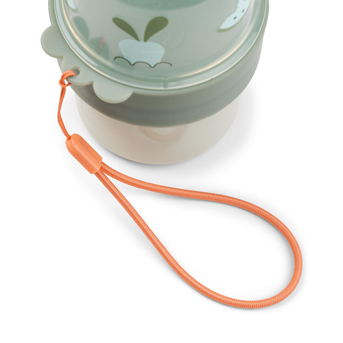 Done by deer To go 2-way snack container S Birdee Green