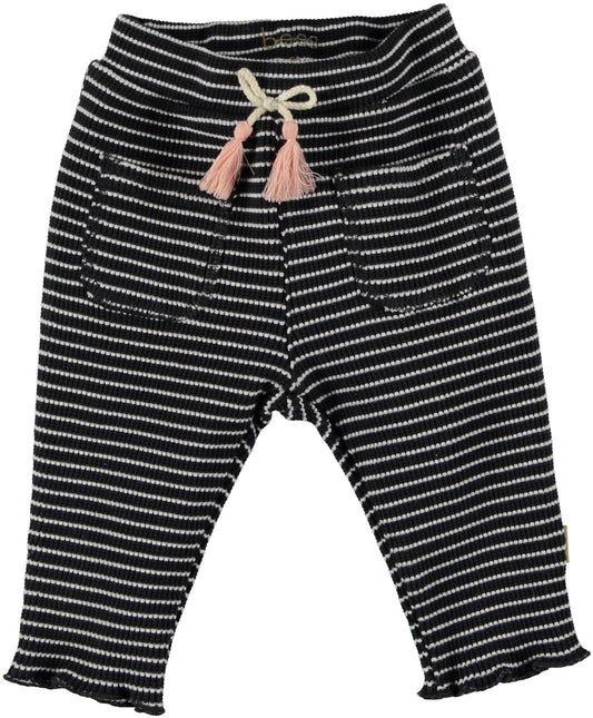 Pants Striped Bow