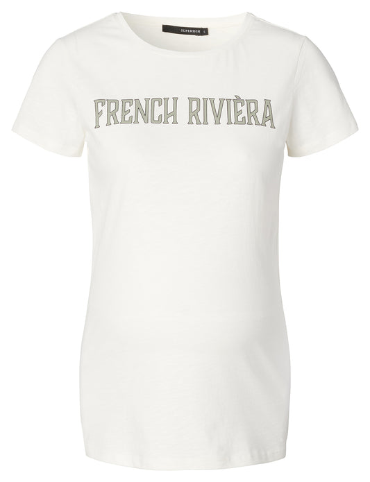 T-Shirt mit kurzen Ärmeln French Rivera