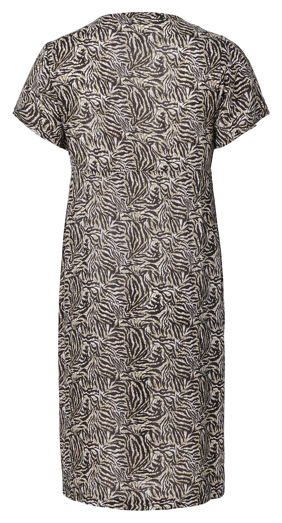 Dress nursing short sleeve all over print Palm Lea