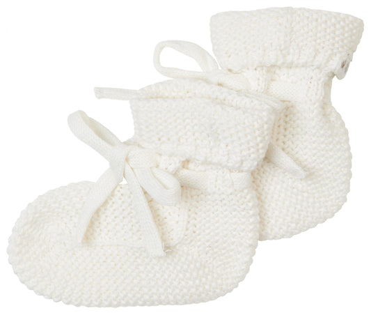 Noppies unisex Booties knit Nelson wit