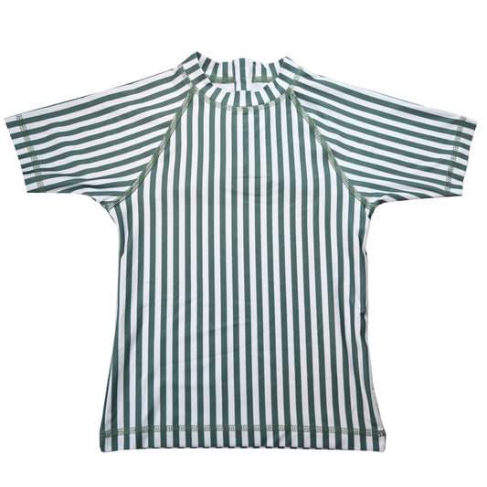 Slipstop Green bay stripe T-shirt UV