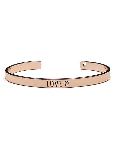 armband Bangle pink - LOVE