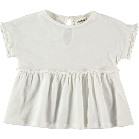 Dear mini calella blouse off-white