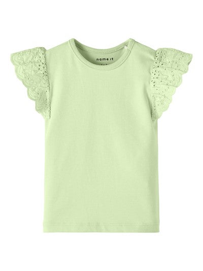 Name-it Dammie shortsleeve top groen