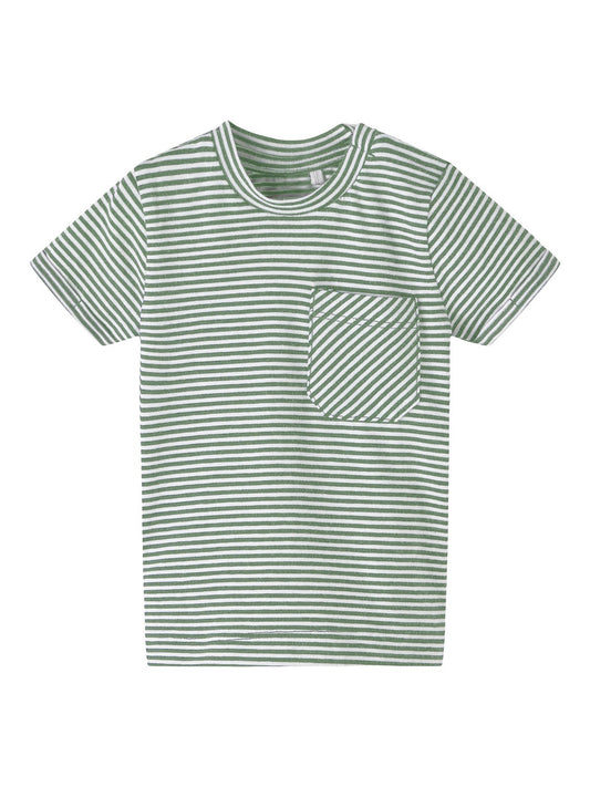 Name-it Foas shirt shortssleeve groen