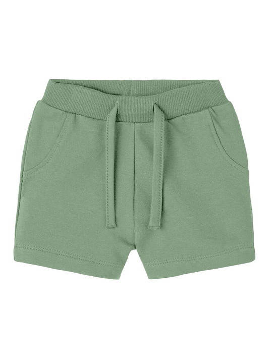 Name-it Folmer sweat short groen