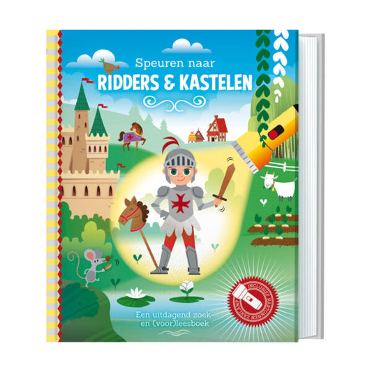 Taschenlampenbuch - Auf der Suche nach Rittern und Burgen