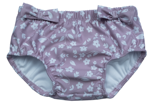 Slipstop Rose Flower Diaper Badeanzug Mädchen UV